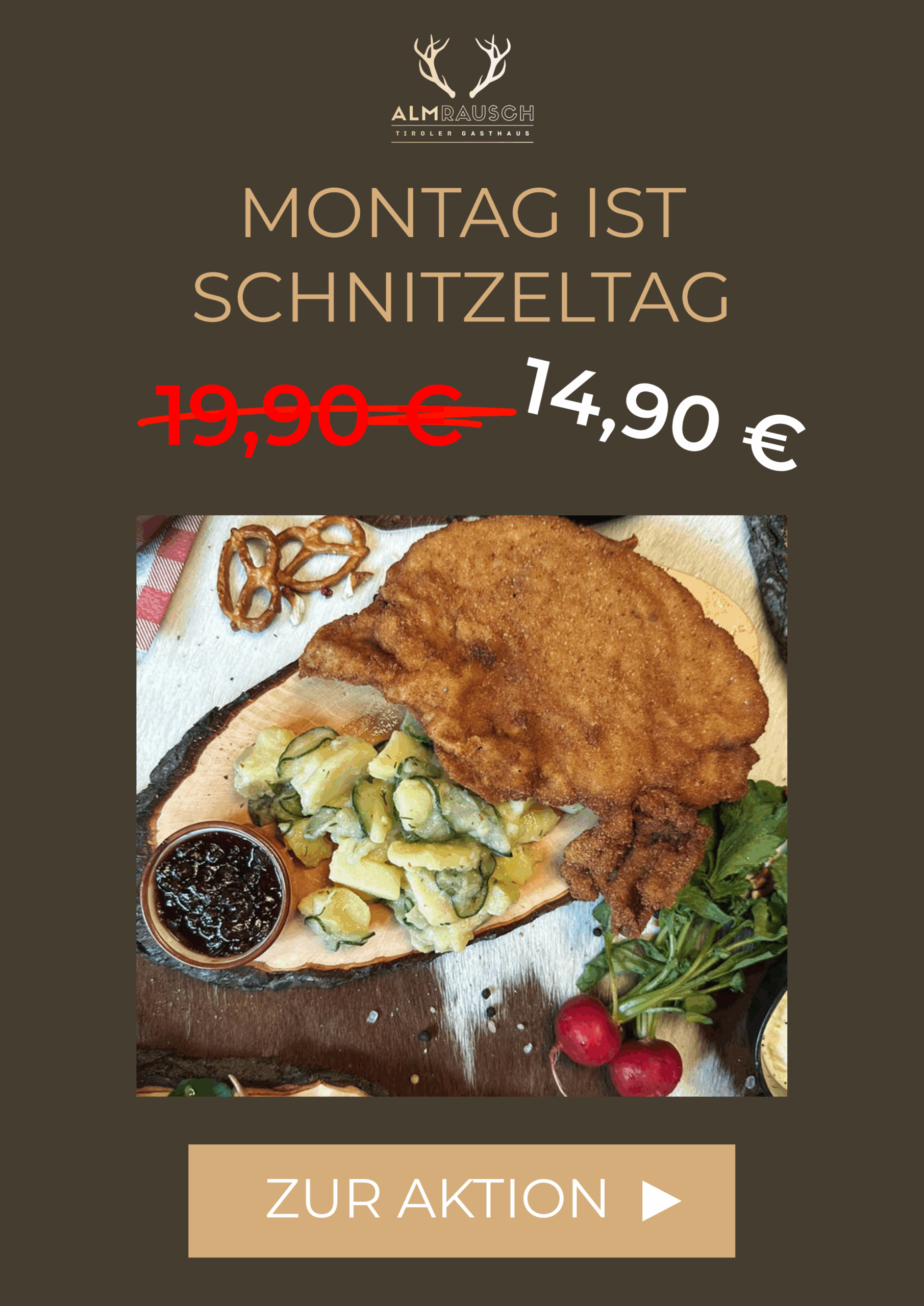 Schnitzeltag bei Almrausch Dresden